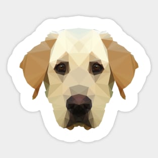 Yellow Lab Sticker